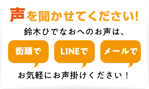 声を聞かせてください